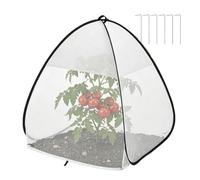 Plant Sun Shade, Mesh Barrier Cover, 22x22x22 Inches Screen with Pop Design, Durable UV Resistant Material, Sturdy Build with Breathable, Protective Gear for Garden and Patio