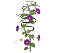 Plant Support Stakes - 13.39 Inches Metal Trellis Rack, Garden Climbing Frame, Long Lasting Vertical Growth Structure | Indoor Outdoor Balcony Home Decoration Tool for Vines Vegetables Gardeners