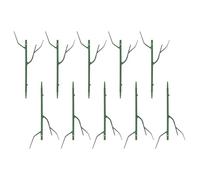 Plant Support Stakes, Vine Support Trellis, Stackable Branch Poles, Detachable Garden Frame, for Gardening Indoor House Patio Flower Outdoor Fence Climbing Plants Vine Vegetables 33x17cm