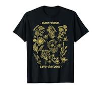 Plant These Save The Bees Shirt Maglietta