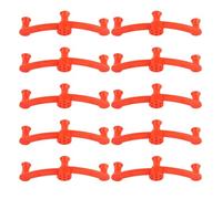 Plant Training Clips - 4.71in Plant Clip | Support Branch Bender, Trellis Clips, 10 Pieces Shaping Tool Fruit Tree Branch Puller, for Orchard Flower Bed Growers Gardeners Arborists Farmers Farm Nurse