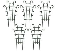 Plant Trellis - 5 Pieces Stackable Support Stakes, Peas Support Stakes for Indoor Outdoor Garden Pots | Climbing Plant Poles for Monstera, Flowers, Vine, Ivy, Pothos, Stackable Planter Stand