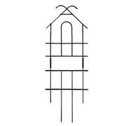 Plant Trellis Metal Garden Support Frame - Climbing Vine Structure, Decorative Growth Aid, Patio Yard Plant Stand | Indoor Outdoor Balcony Greenhouse Flower Training Lattice for Wedding Display