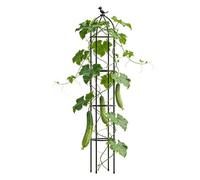 Plant Trellis Outdoor - Rust Proof Frame Stakes Supports - Plant Climbing Support - for Outdoor Indoor Rosse Clematis Vegetable Fruit Cuccumber Grape Jasmine Backyard Farm Pathway Patios
