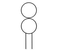 Plant Trellis Outdoor - Weather Resistant Metal Stake | Heavy Duty Garden Trellis For Climbing Vines, Indoor, Outdoor, Home, Wedding, Gardening, Vegetable, Flower, Orchid And Rose Plants