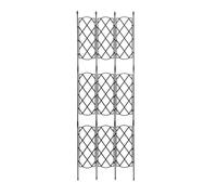 Plant Trellis Support | Foldable 46.5x135cm Weatherproof Garden Climbing Net Frame | Detachable Plant Support Rack For Grapes Strawberries Vegetables Flowers And Organized Growth