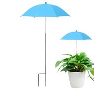 Plant Umbrellas, Garden Umbrella Shade, 40.55x23.62 Inch Portable Flora Protection, Easy to Assemble, Foldable Plants Shade for Poolside, Backyard, Flower, Vegetable, Lawn, Balcony
