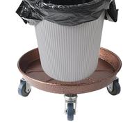 Plant with Wheels, Heavy Duty Rolling Base Stand, Metal Planter Trolley for Indoor Outdoor Use, Smooth Caster Flower Pot Holder for Garden, Patio, Home, 26cm, 28cm, 30cm