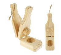 Plantain Smasher - Fried Plantain Wooden Press - Fried Banana Cups Presser | Per la festa in campeggio a buffet cucina a insalata di piantaggine fritta preparare il cibo