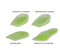 Plantare 3/4 con cuscinetto e scarico metatarsale per scarpe dal numero 45 al numero 46 per metatarsalgie e sperone calcaneale 1 paio