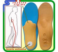 PLANTARE RELAX IN PELLE ANATOMICO VIVOSANO AUTO-MODELLANTE CON INSERTO RIGIDO