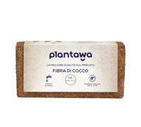 PLANTAWA Fibra di cocco 10 l - Substrato Naturale per Piante e Orto, Terriccio di Cocco per Vasi e Semina, Struttura Soffice e Drenante, Ideale per Interno ed Esterno