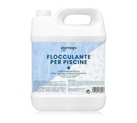 PLANTAWA Flocculante per Piscina 5L | Chiarificatore Acqua Torbida Super Concentrato | Schiarente per Piscina Compatibile con Ogni Trattamento | Sicuro e Senza Sostanze Aggressive