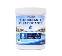 PLANTAWA Flocculante per piscina in polvere (10 settimane) | Clarificante per acqua di piscine e spa | Elimina la torbidità e migliora la filtrazione | Formula concentrata per un'acqua cristallina.