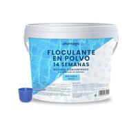 Plantawa Flocculante per Piscina in Polvere 14 Settimane | Chiarificante Concentrato per Acqua Torbida | Ideale per Grandi Piscine e Spa | Sicuro, Naturale, Vegano e Senza Metalli Pesanti