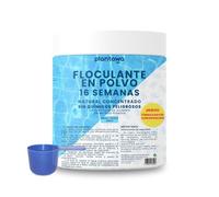 Plantawa Flocculante per Piscina in Polvere 16 Settimane | Chiarificante Concentrato per Acqua Torbida | Ideale per Grandi Piscine e Spa | Sicuro, Naturale, Vegano e Senza Metalli Pesanti
