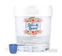 PLANTAWA Sale di Epsom 6kg | Sali da Bagno Rilassanti con Solfato di Magnesio Puro | Relax Muscolare, Cura della Pelle e Benessere Naturale | Bagno Rilassante e Schiumoso | Senza Tossine e Additivi