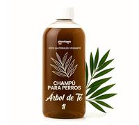 PLANTAWA Shampoo Albero del Tè per Cani 1L | Pelle Sensibile e Capelli Brillanti | Calma Prurito, Senza Irritazioni, Uso frequente, Aroma Naturale | Adatto per tutte le razze