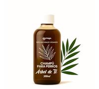 PLANTAWA Shampoo Albero del Tè per Cani 300 ml | Pelle Sensibile e Capelli Brillanti | Calma Prurito, Senza Irritazioni, Uso frequente, Aroma Naturale | Adatto per tutte le razze