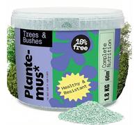 PLANTEMUS Concime per Alberi, Arbusti, Siepi e Piante da Esterno, Nutrizione Completa per la Vegetazione Esterna, Concime Granulare, 1.8 KG