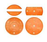 Planter Insert Drainage Tray - Round Lightweight Pot Filler, Reusable Container Support with Built In Drainage Holes for Healthy Root Airflow Plant Water Control Gardening Tool for Indoor Outdoor Flow