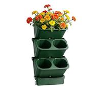 Planter Self-Watering Vertical Window Box Flower designed with a wall desi