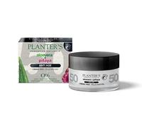 Planter's - Crema Viso Notte Anti-Age all'Aloe Vera e Pitaya, Crema Viso Antirughe per Donna e Uomo. Azione Autorigenerante e Tonificante. Contrasta i Segni dell'Invecchiamento della Pelle. (50 ml)