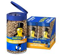 PLANTERS Pop & Versare semi di girasole tostati secchi da mangiare, snack da viaggio, proteine a base vegetale, snack per adulti, snack dopo la scuola per bambini, noci sfuse, Kosher, barattolo da
