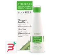 Planter's - Shampoo Equilibrio all'Aloe Vera. Shampoo antiforfora e anti-sebo, dona sollievo in caso di capelli grassi e prurito da dermatite seborroica e forfora. 200 ml
