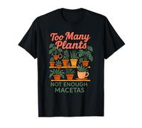 Plantita Latina Pianta Mamma Plantita Vita Hispanic Garden Culto Maglietta