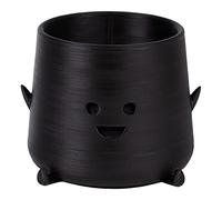 PlantMe Vaso da fiori Smira Smiles (6 cm, nero)