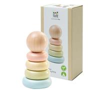 PlanToys - Anelli impilabili pastello (5380)
