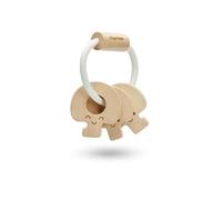PlanToys Baby Key Rattle - Natural