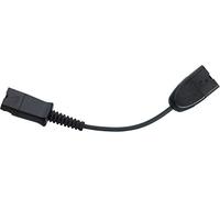 Plantronics 38733-01 6-pin 4-pin Black cable interface/gender adapter - cable interface/gender adapters (6-pin, 4-pin, Female/Female, Black, SupraPlus)