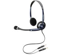 Plantronics .Audio 40-Cuffie con microfono, fili, 20-20000 Hz, Binaurale, ferrite, 100-10000 Hz, 3,5 mm