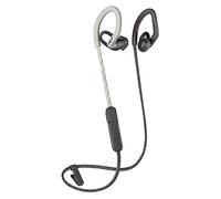 POLY BackBeat Fit 350 Auricolare Wireless A clip In-ear Sport Bluetooth Grigio Bianco NEW