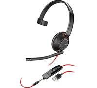 Plantronics - Blackwire 3215 - Cuffie cablate a orecchio singolo (mono) con microfono a braccio - USB-C per la connessione a cellulari, PC o Mac