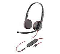 Plantronics Blackwire 3225 Stereofonico Padiglione auricolare Nero