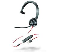 Poly Blackwire 3315 - Headset mono UC cablato con USB-A