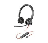 Plantronics Blackwire 3320 - Schnurgebundenes Stereo-Headset mit USB-A