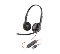 Plantronics Blackwire C3220 - Cuffie stereo USB, colore: Nero