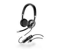 Plantronics Blackwire C720M Cuffie, Nero