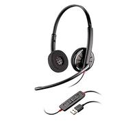 Plantronics - C320 - Cuffie con cavo, monofoniche, nero nero Nero