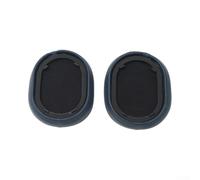 Plantronics - Cuscinetti auricolari per backbeat GO810, in pelle proteica e memory foam, per BG810S, colore nero e blu, cuscinetti di ricambio per cuffie Plantronics morbidi e traspiranti (blu) 20A96)