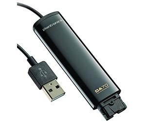 Plantronics DA70 Cavo, Nero