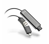 Plantronics Adattatore DA75 218266-01 USB-A/USB-C a QD per cuffie serie HW