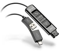 Plantronics DA85 Usb-A & Usb-C Adattatore per Hw-Series Qd Cuffie Computer Nuovo