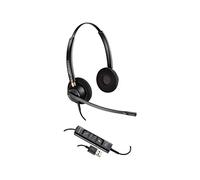 Plantronics Encore Pro HW525 USB 203444-01 "Noise Cancelling USB Stereo PC, Nero