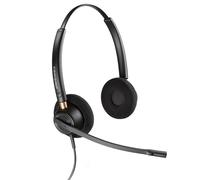 Plantronics EncorePro HW520 Cuffie cablate robuste con 2 auricolari e microfono con soppressione del rumore