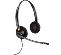 Plantronics EncorePro HW520D - Cuffia binaurale over-the-head con microfono ed eliminazione del rumore